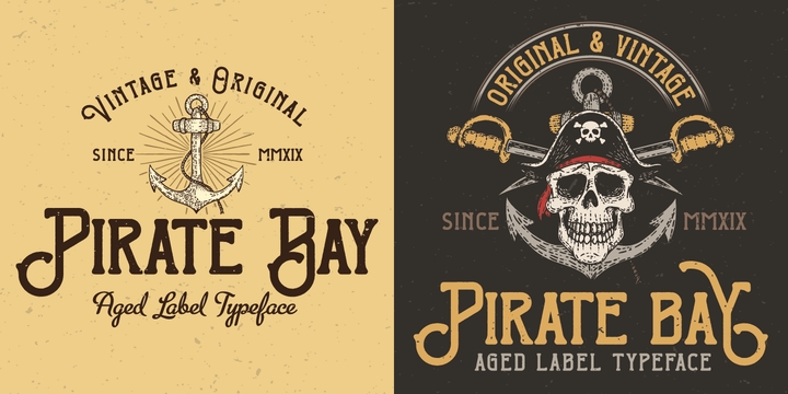 Przykładowa czcionka Pirate Bay #4